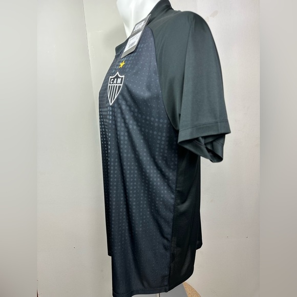 CAMISA TOPPER Clube ATLÉTICO MINEIRO 2018 GALO AQUECIMENTO PRETA MENS XL - Picture 6 of 15